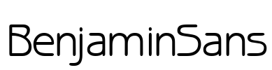 BenjaminSans Font Image