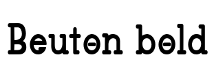 Beuton bold