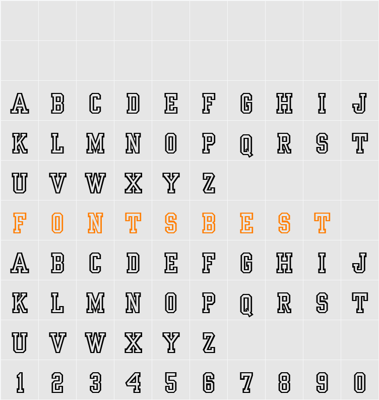 Cg Character Map