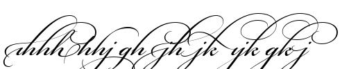Bickham Script Alt Two Font Image