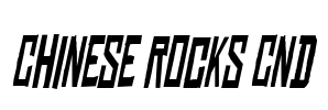 Chinese Rocks Cnd