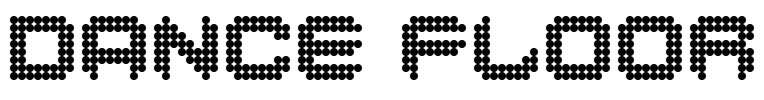 Dance Floor Font Image