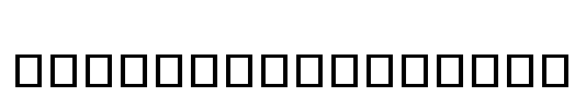 DSSilom Hollowas Font Image
