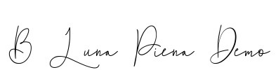 B Luna Piena Demo