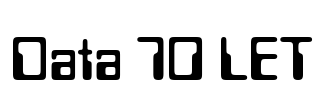 Data 70 LET
