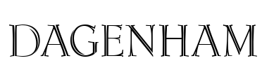 Dagenham Font Image