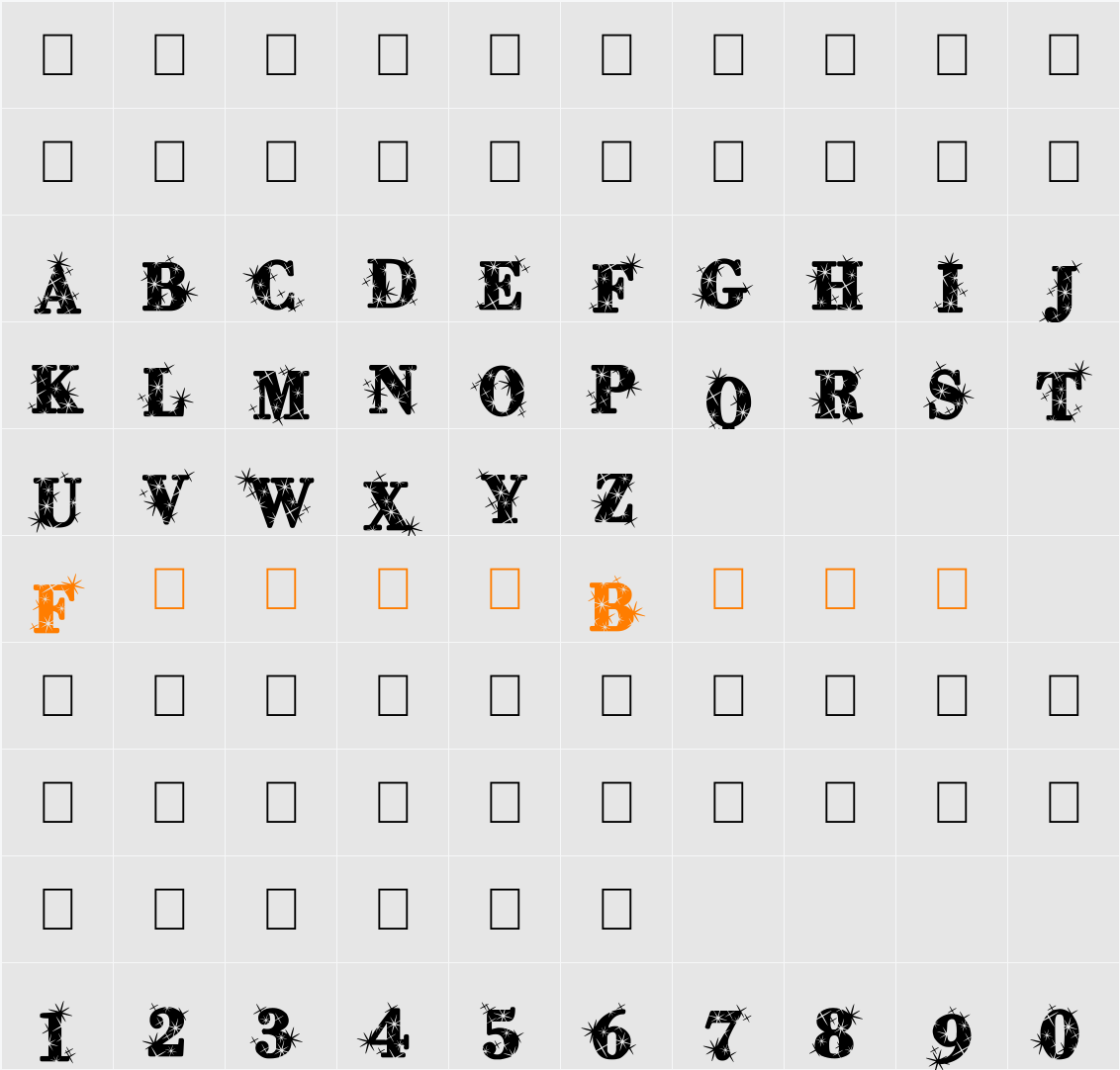 City of Light Character Map
