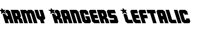 Army Rangers Leftalic