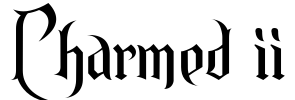 Charmed ii Font Image