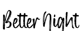 Better Night Font Image
