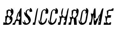BasicChrome Font Image