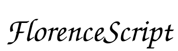 FlorenceScript Font Image