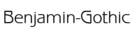 Benjamin-Gothic