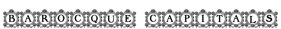 Barocque Capitals Font Image