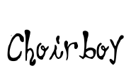 Choirboy Font Image
