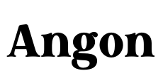 Angon Font Image