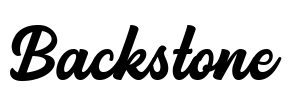 Backstone Font Image
