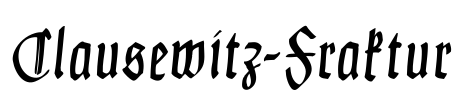 Clausewitz-Fraktur