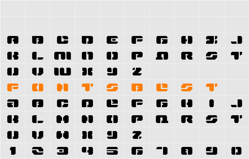 Dan Stargate Extra-expanded Character Map