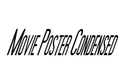 Movie Poster Condensed