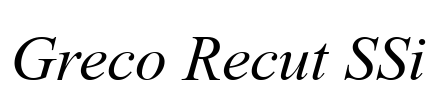 Greco Recut SSi