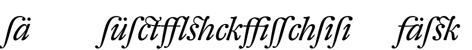 DTL Fleischmann T Alt Font Image