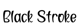 Black Stroke