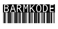 BarMKode Font Image