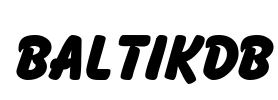BaltikDB Font Image
