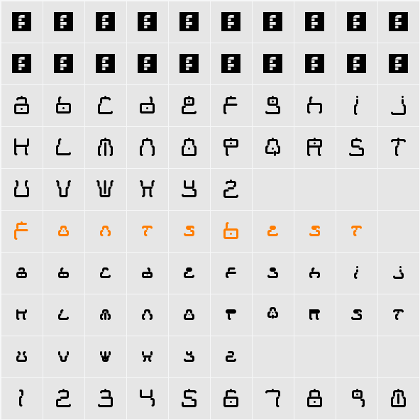 Moonbase Tokyo Character Map