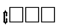 Cher Font Image