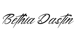 Bethia Dastin Font Image