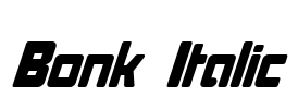 Bonk Italic