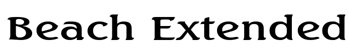 Beach Extended