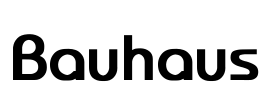 Bauhaus Font Image