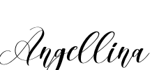 Angellina Font Image