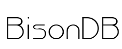 BisonDB Font Image