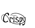 Crispy  Font Image