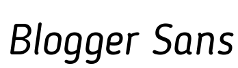 Blogger Sans