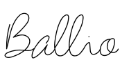 Ballio Font Image