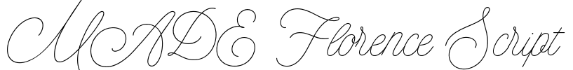 MADE Florence Script