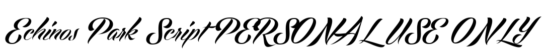 Echinos Park Script PERSONAL USE ONLY