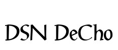 DSN DeCho Font Image