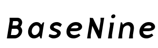 BaseNine Font Image