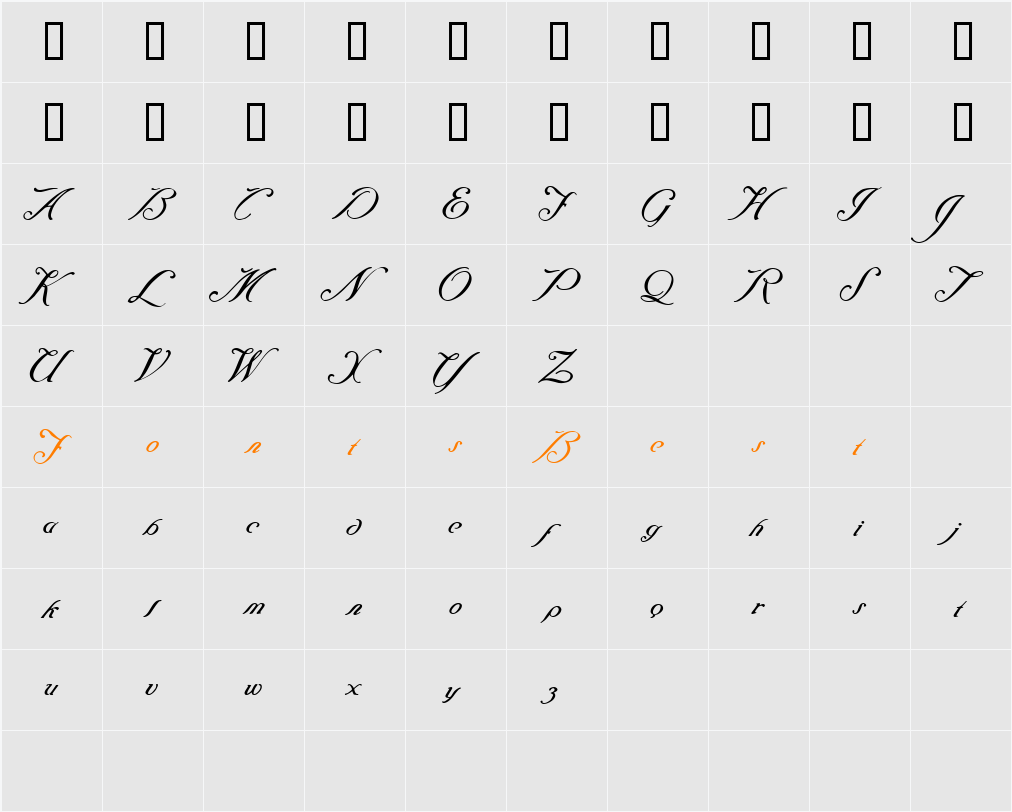 Baraquiel Character Map