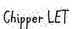 Chipper LET Font Image