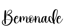 Bemonade Font Image