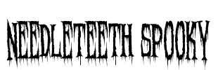 Needleteeth Spooky