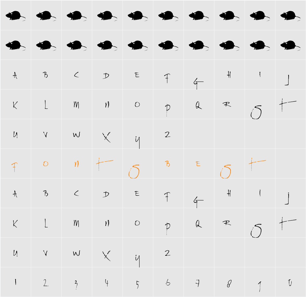 DK Rat Infested Mailbox Character Map