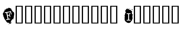 Fingerprints Inside Font Image